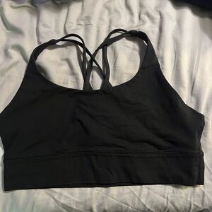 Black Lululemon Size 12 Strappy Women's Bralette